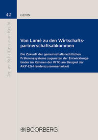 Von Lomé zu den Wirtschaftspartnerschaftsabkommen