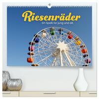 Riesenräder - Ein Spaß für jung und alt. (hochwertiger Premium Wandkalender 2026 DIN A2 quer), Kunstdruck in Hochglanz