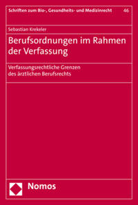 Berufsordnungen im Rahmen der Verfassung