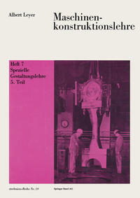 Vorderes Coverbild Maschinenkonstruktionslehre