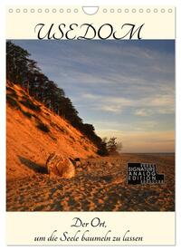 Usedom (Wandkalender 2025 DIN A4 hoch), CALVENDO Monatskalender