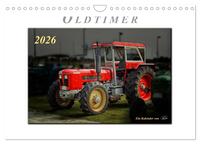 Oldtimer - Trecker Liebe (Wandkalender 2026 DIN A4 quer), CALVENDO Monatskalender