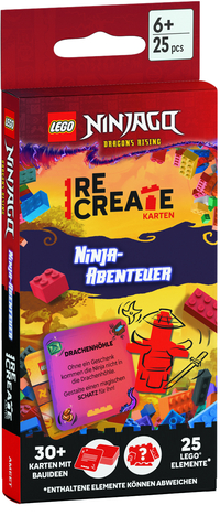 LEGO® - ReCreate Karten - Ninja-Abenteuer