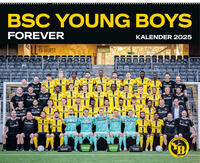Vorderes Coverbild Kalender YB Forever 2025