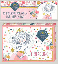 Einladungskarten - Prinzessin Lillifee (Glitter & Gold) - Einladung