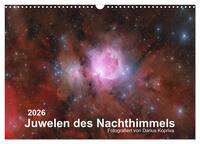 Juwelen des Nachthimmels (Wandkalender 2026 DIN A3 quer), CALVENDO Monatskalender