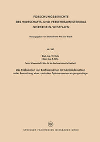 Das Naßspinnen von Bastfasergarnen mit Spinnbadzusätzen unter Ausnutzung einer zentralen Spinnwasserversorgungsanlage
