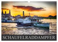 Schaufelraddampfer (Wandkalender 2026 DIN A3 quer), CALVENDO Monatskalender