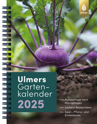 Vorderes Coverbild Ulmers Gartenkalender 2025