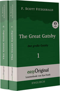 Vorderes Coverbild The Great Gatsby / Der große Gatsby - 2 Teile (Buch + 2 MP3 Audio-CD) - Lesemethode von Ilya Frank - Zweisprachige Ausgabe Englisch-Deutsch