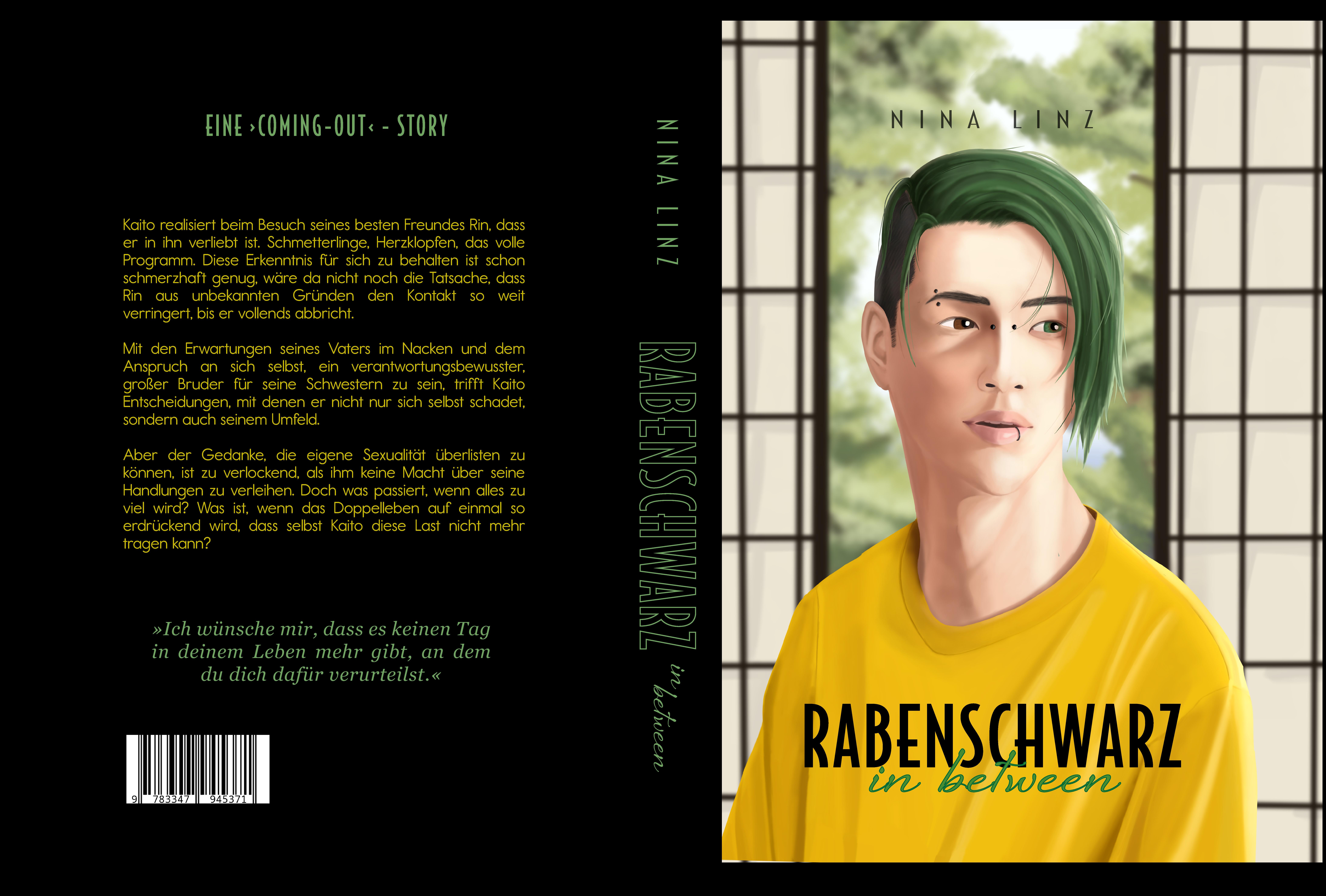 Gesamtes Coverbild Rabenschwarz