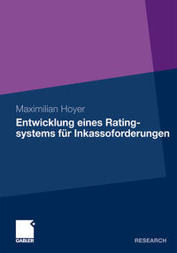 Vorderes Coverbild Entwicklung eines Ratingsystems für Inkassoforderungen