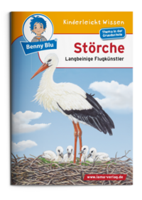 Vorderes Coverbild Benny Blu - Störche