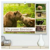 Vorderes Coverbild Die grossen Bärentatzen (hochwertiger Premium Wandkalender 2025 DIN A2 quer), Kunstdruck in Hochglanz