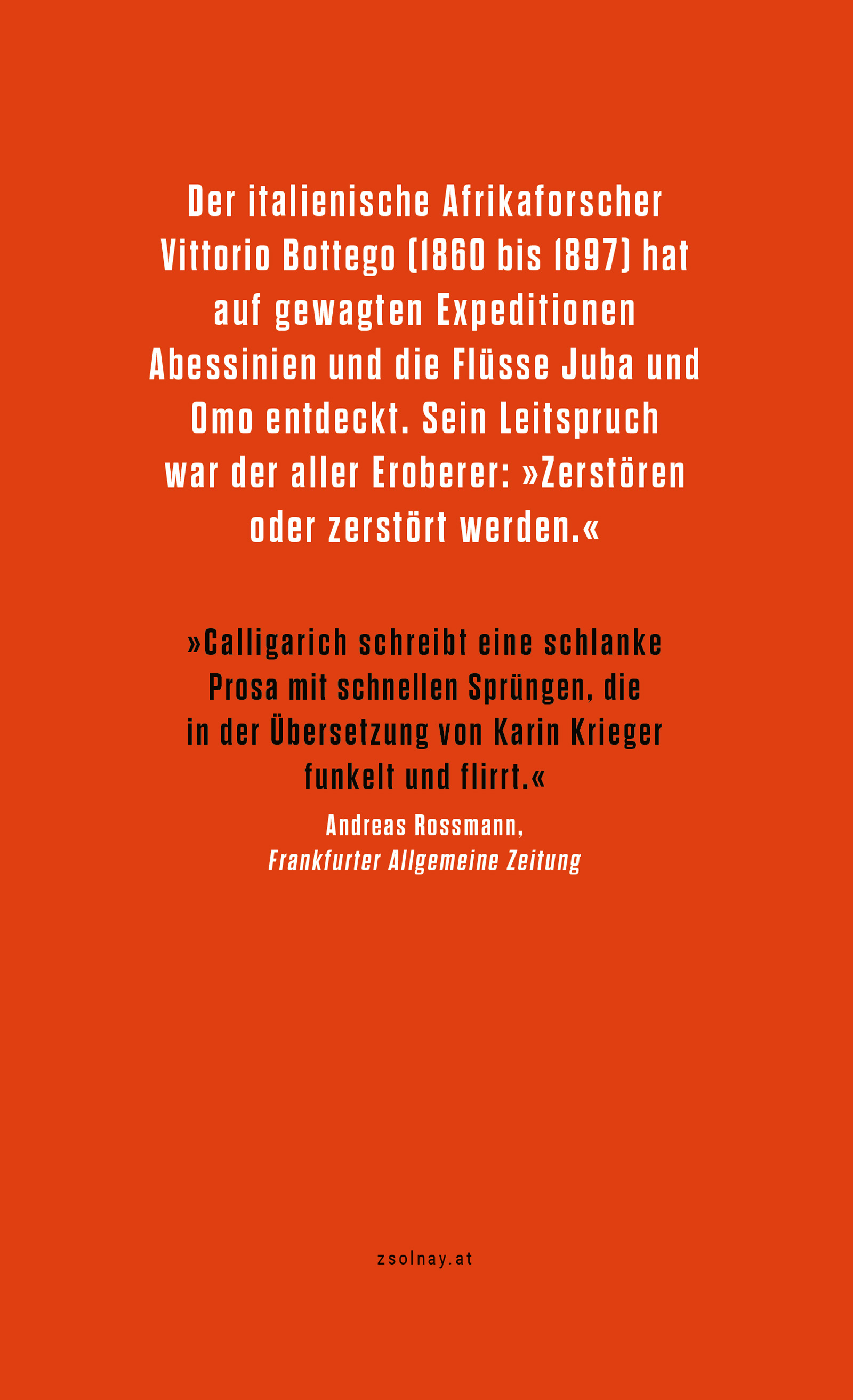 Beispielinhalt (Bild) Wie ein wilder Gott