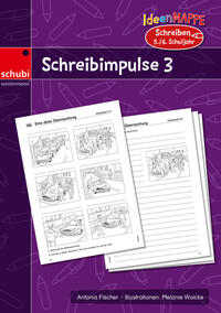 Vorderes Coverbild Ideenmappe Schreibimpulse 3