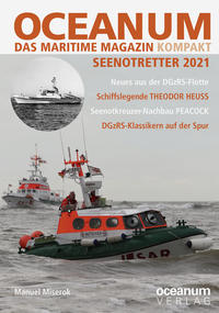 Vorderes Coverbild OCEANUM, das maritime Magazin KOMPAKT Seenotretter 2021