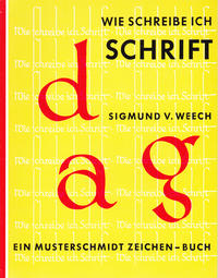 Wie schreibe ich Schrift?