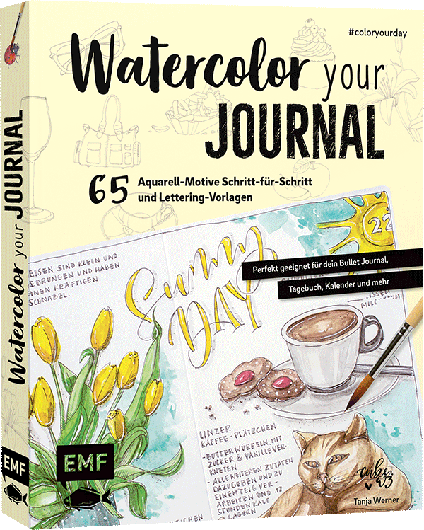 Watercolor your Journal #coloryourday