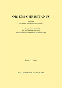 Oriens Christianus 82 (1998)