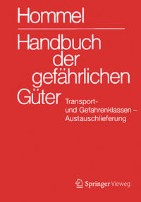 Vorderes Coverbild Handbuch der gefährlichen Güter. Transport- und Gefahrenklassen. Austauschlieferung, Dezember 2020