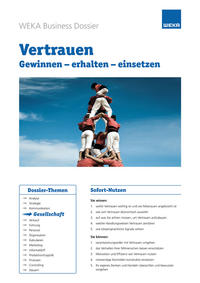 Vorderes Coverbild Vertrauen
