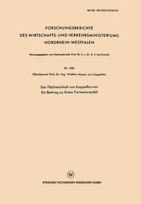 Vorderes Coverbild Der Flächeninhalt von Koppelkurven