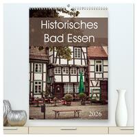 Historisches Bad Essen (hochwertiger Premium Wandkalender 2026 DIN A2 hoch), Kunstdruck in Hochglanz