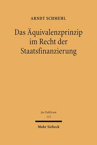 Das Äquivalenzprinzip im Recht der Staatsfinanzierung