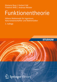 Vorderes Coverbild Funktionentheorie