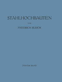 Vorderes Coverbild Stahlhochbauten