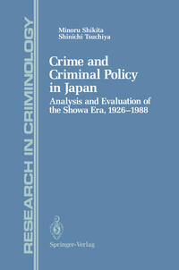 Vorderes Coverbild Crime and Criminal Policy in Japan