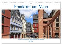 Vorderes Coverbild Frankfurt am Main die neue Altstadt vom Taxifahrer Petrus Bodenstaff (Wandkalender 2026 DIN A4 quer), CALVENDO Monatskalender