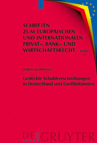 Vorderes Coverbild Gedeckte Schuldverschreibungen in Deutschland und Großbritannien