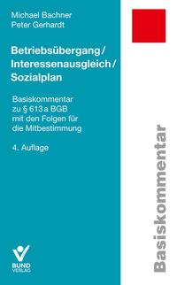 Vorderes Coverbild Betriebsübergang/Interessenausgleich/Sozialplan