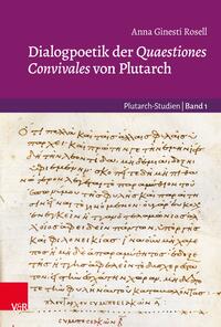 Vorderes Coverbild Dialogpoetik der Quaestiones Convivales von Plutarch