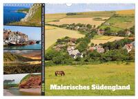 Malerisches Südengland 2026 (Wandkalender 2026 DIN A3 quer), CALVENDO Monatskalender