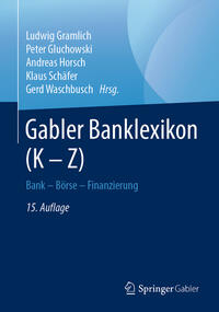 Vorderes Coverbild Gabler Banklexikon (K – Z)