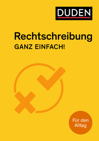 Vorderes Coverbild Rechtschreibung – Ganz einfach!