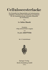 Celluloseesterlacke