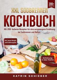Vorderes Coverbild XXL Sodbrennen Kochbuch