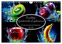 Fruchtige Geschmacks-Explosionen (Wandkalender 2026 DIN A4 quer), CALVENDO Monatskalender
