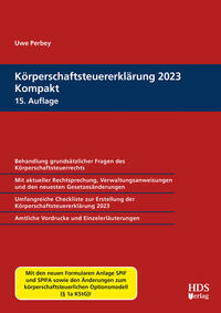 Vorderes Coverbild Körperschaftsteuererklärung 2023 Kompakt