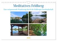 Meditatives Feldberg (Wandkalender 2026 DIN A4 quer), CALVENDO Monatskalender