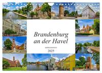 Brandenburg an der Havel Impressionen (Wandkalender 2025 DIN A4 quer), CALVENDO Monatskalender