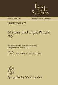 Vorderes Coverbild Mesons and Light Nuclei ’95
