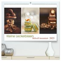 Vorderes Coverbild Kleine Leckerbissen - Stilvoll inszeniert (hochwertiger Premium Wandkalender 2025 DIN A2 quer), Kunstdruck in Hochglanz
