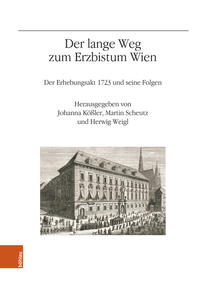 Vorderes Coverbild Der lange Weg zum Erzbistum Wien