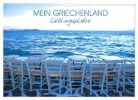 Vorderes Coverbild Mein Griechenland - Lieblingsplätze (Wandkalender 2026 DIN A3 quer), CALVENDO Monatskalender