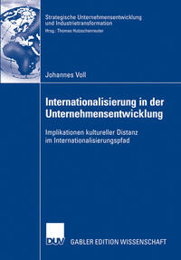 Vorderes Coverbild Internationalisierung in der Unternehmensentwicklung